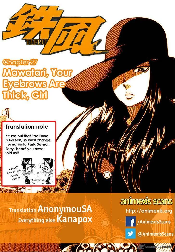 Teppu Chapter 27 page 1