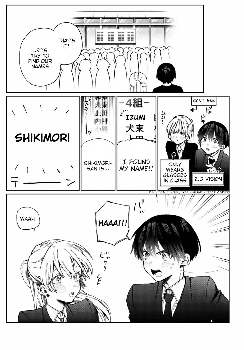 That Girl Is Not Just Cute Chapter 6.1 page 3