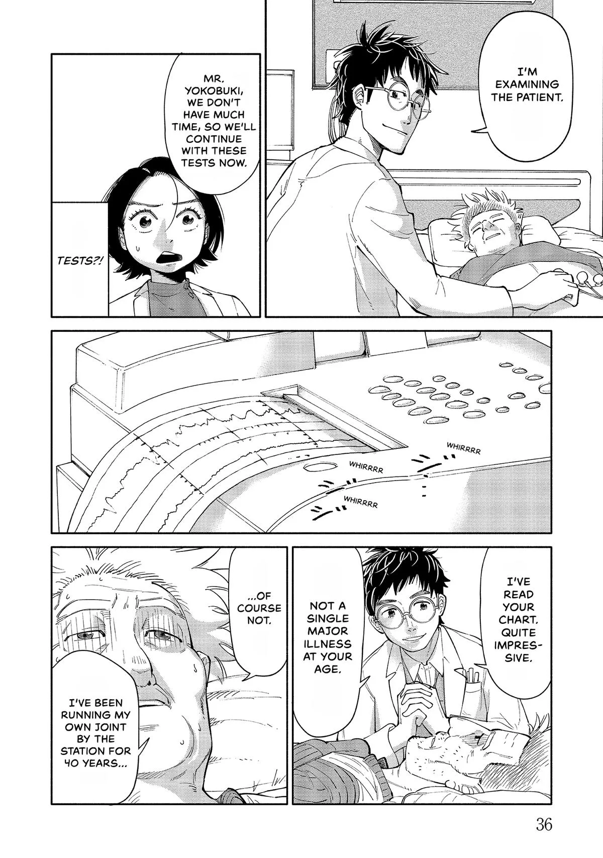 The 19th Medical Chart Chapter 1 page 37