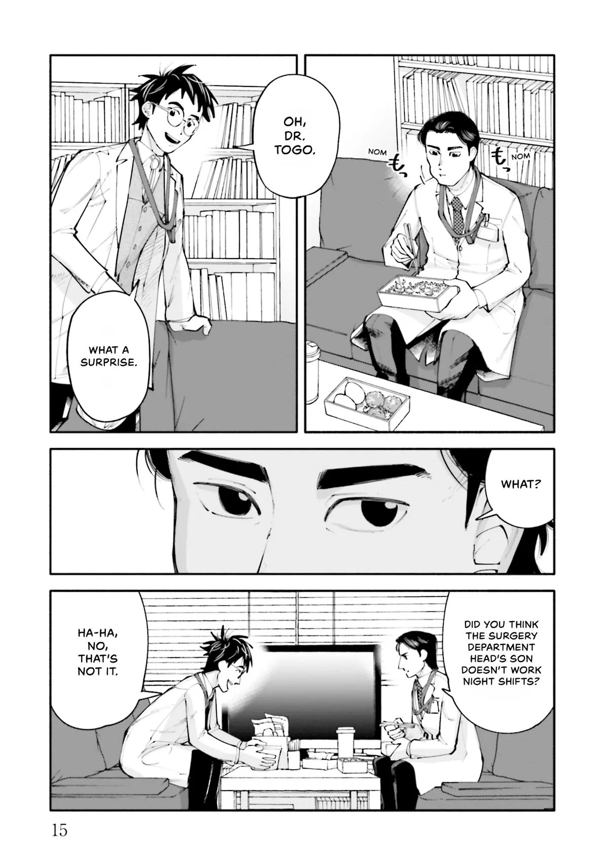 The 19th Medical Chart Chapter 15 page 17