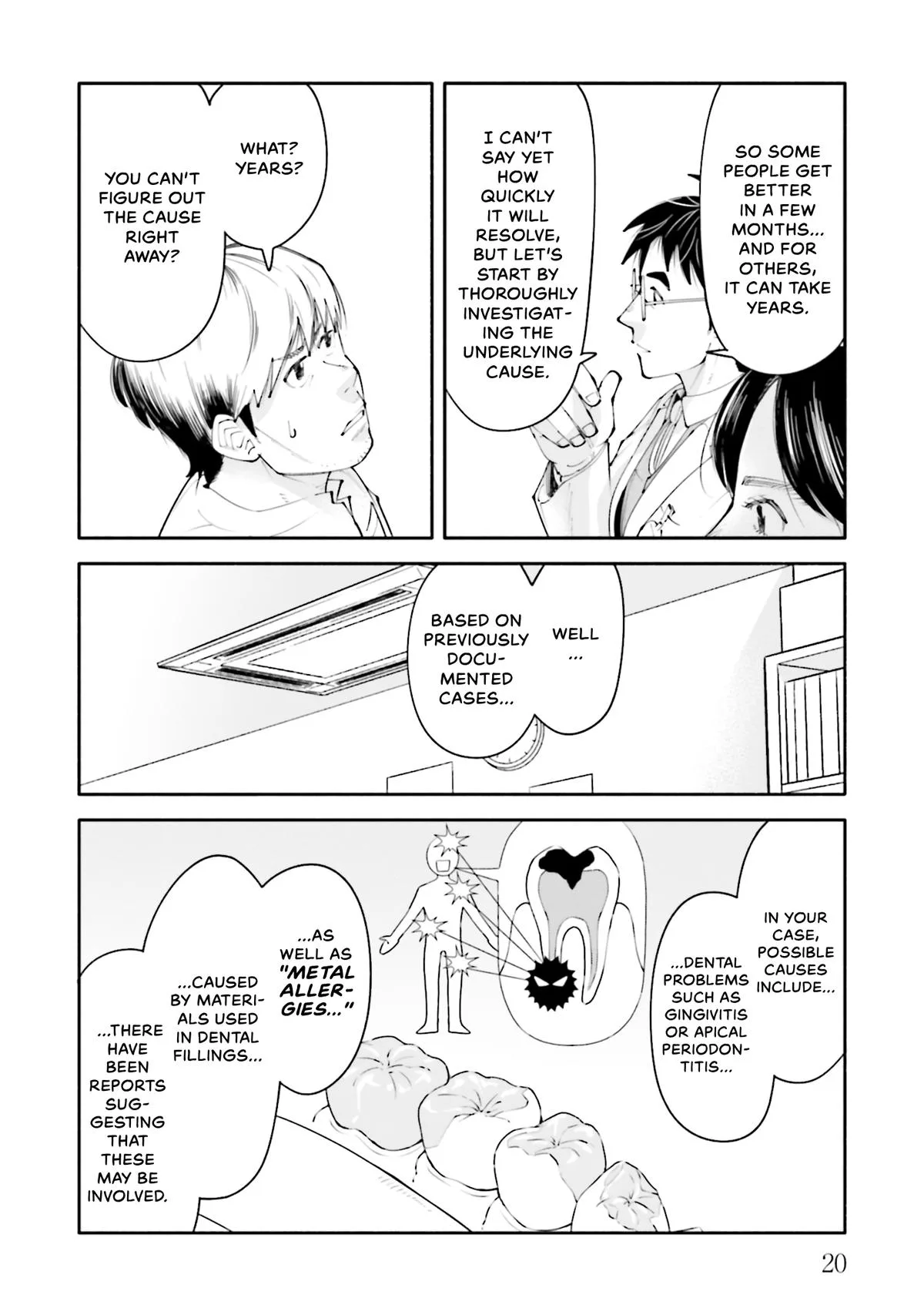 The 19th Medical Chart Chapter 20 page 22
