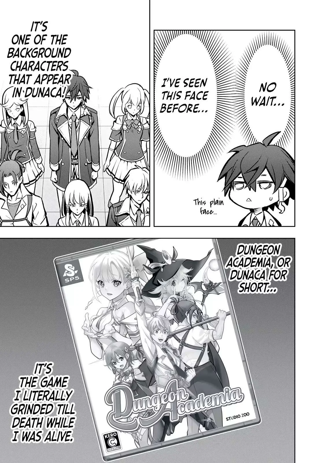 The Academy's Strongest Mob Healer ~ I Reincarnated as a Mob in a Death Game World, Got the Terrible Draw of "Healer" As My Job, and Became the Strongest Using My Knowledge of the Game Chapter 1.1 page 15