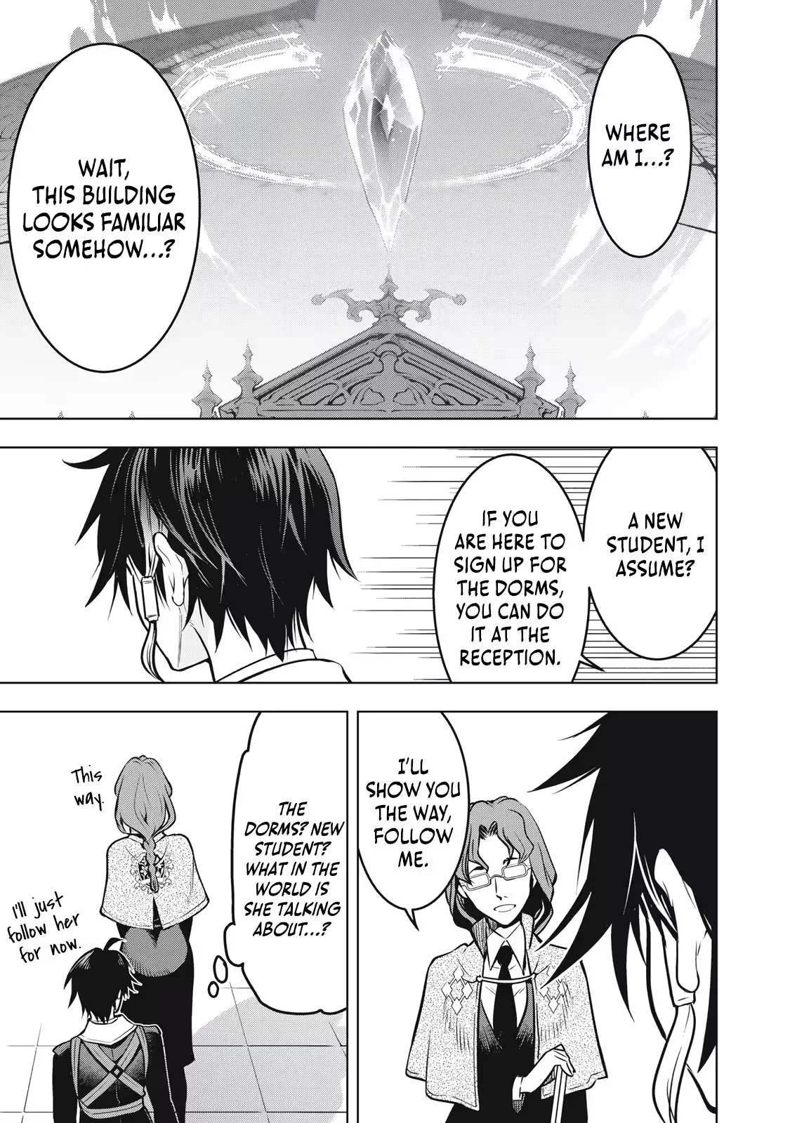 The Academy's Strongest Mob Healer ~ I Reincarnated as a Mob in a Death Game World, Got the Terrible Draw of "Healer" As My Job, and Became the Strongest Using My Knowledge of the Game Chapter 1.1 page 13
