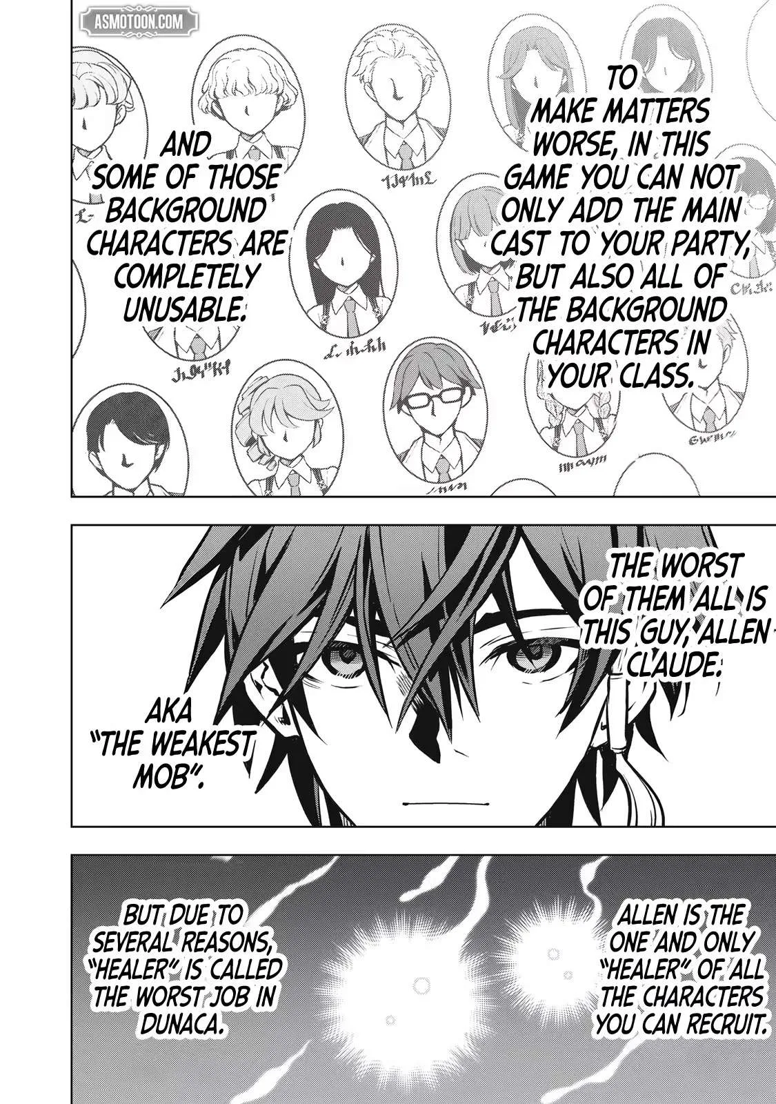 The Academy's Strongest Mob Healer ~ I Reincarnated as a Mob in a Death Game World, Got the Terrible Draw of "Healer" As My Job, and Became the Strongest Using My Knowledge of the Game Chapter 1.1 page 22