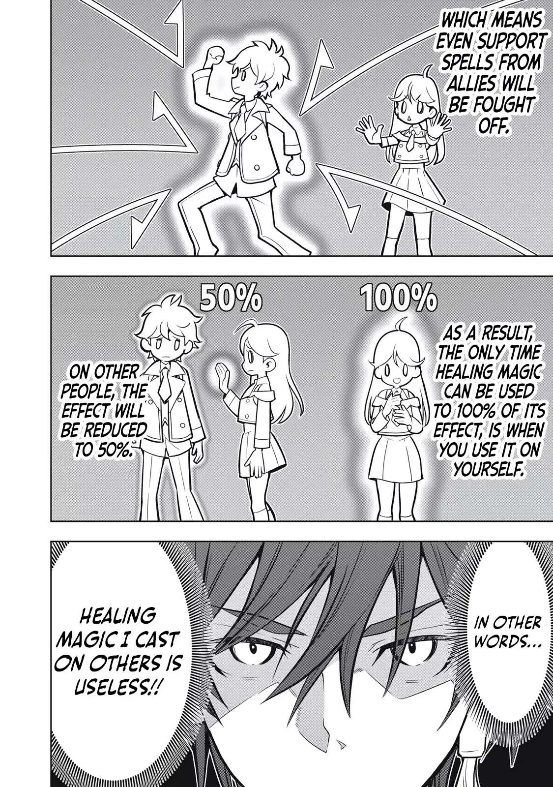 The Academy's Strongest Mob Healer ~ I Reincarnated as a Mob in a Death Game World, Got the Terrible Draw of "Healer" As My Job, and Became the Strongest Using My Knowledge of the Game Chapter 1.1 page 32