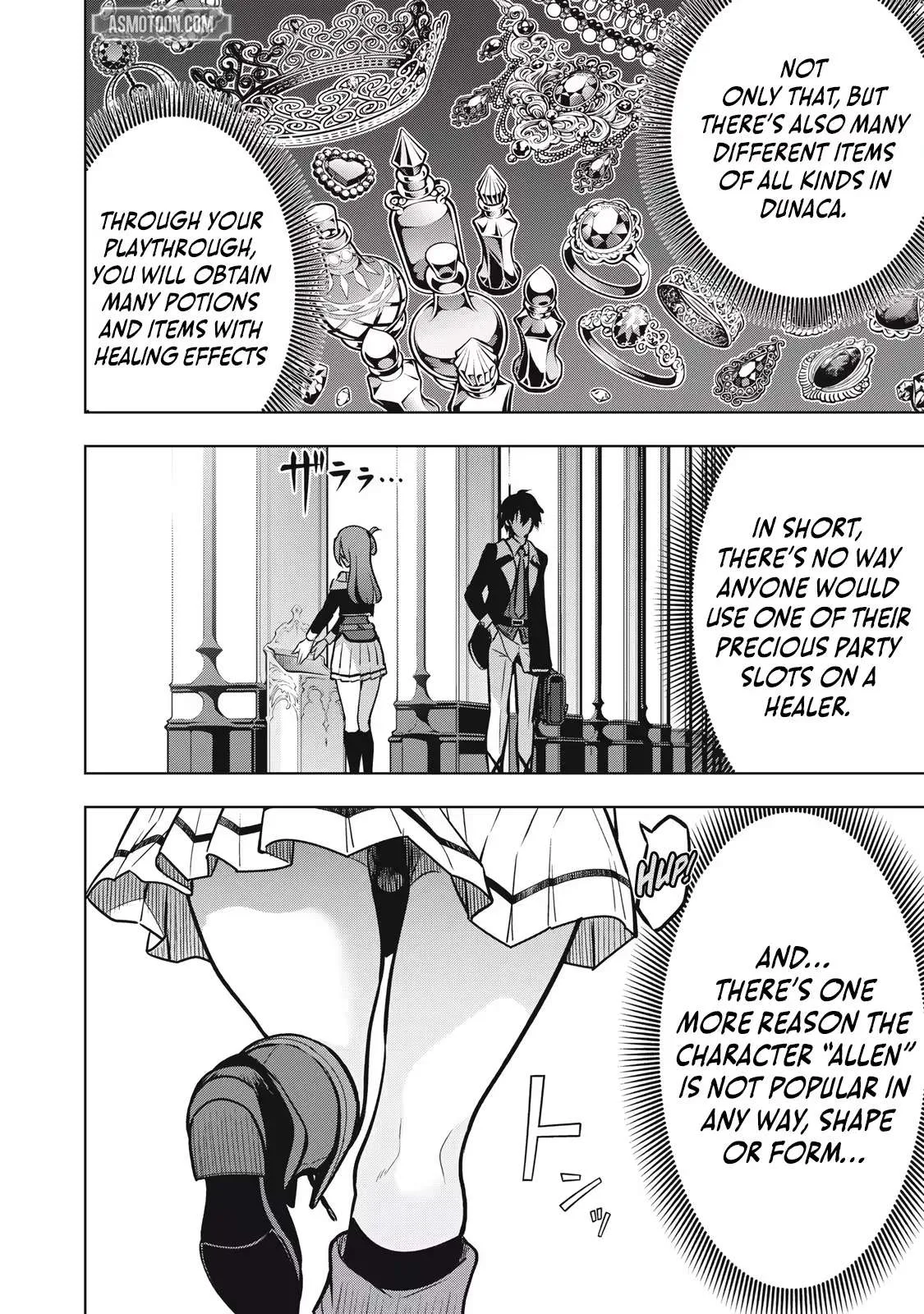 The Academy's Strongest Mob Healer ~ I Reincarnated as a Mob in a Death Game World, Got the Terrible Draw of "Healer" As My Job, and Became the Strongest Using My Knowledge of the Game Chapter 1.1 page 34