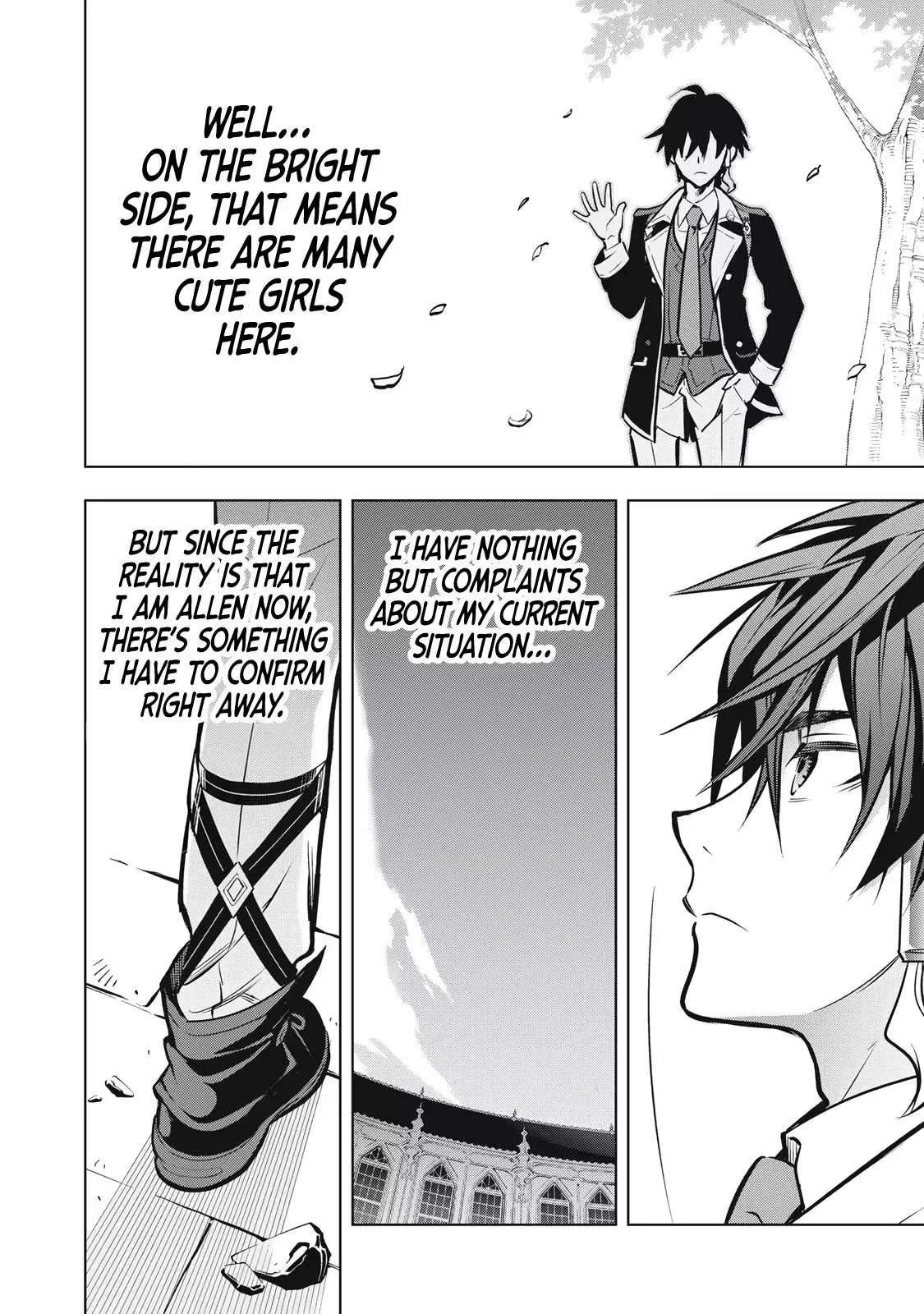 The Academy's Strongest Mob Healer ~ I Reincarnated as a Mob in a Death Game World, Got the Terrible Draw of "Healer" As My Job, and Became the Strongest Using My Knowledge of the Game Chapter 1.1 page 36