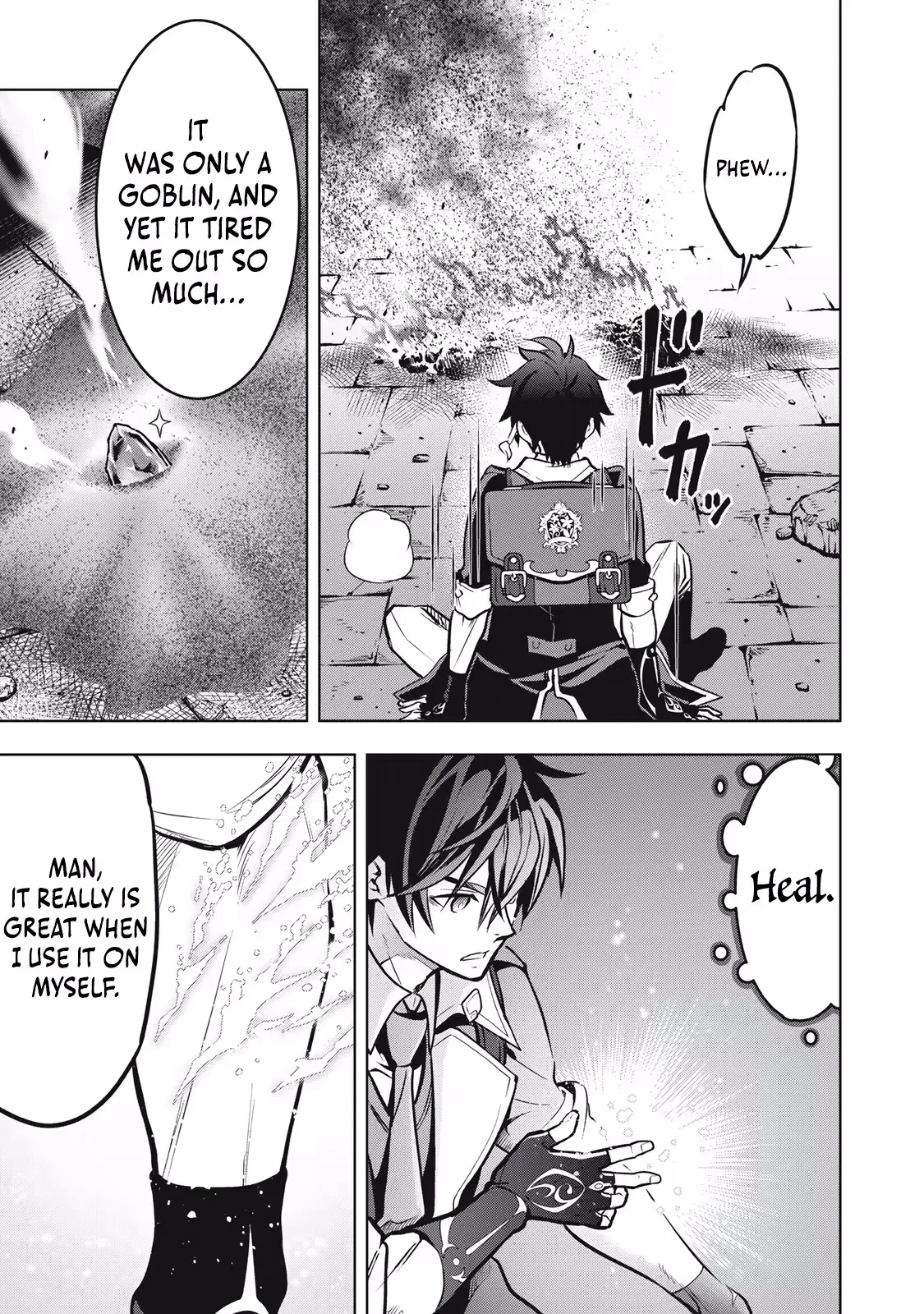 The Academy's Strongest Mob Healer ~ I Reincarnated as a Mob in a Death Game World, Got the Terrible Draw of "Healer" As My Job, and Became the Strongest Using My Knowledge of the Game Chapter 1.2 page 15