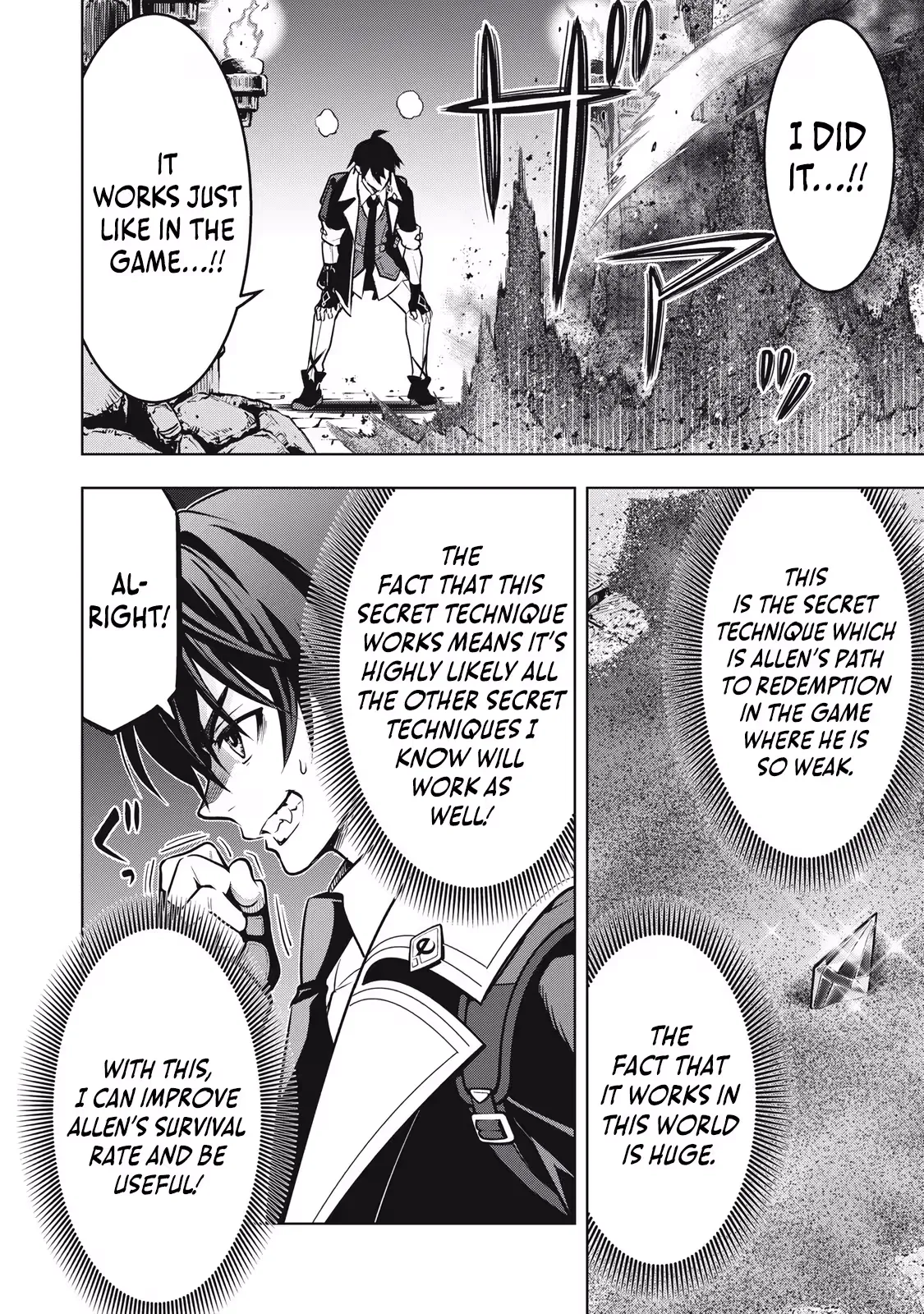 The Academy's Strongest Mob Healer ~ I Reincarnated as a Mob in a Death Game World, Got the Terrible Draw of "Healer" As My Job, and Became the Strongest Using My Knowledge of the Game Chapter 1.2 page 24