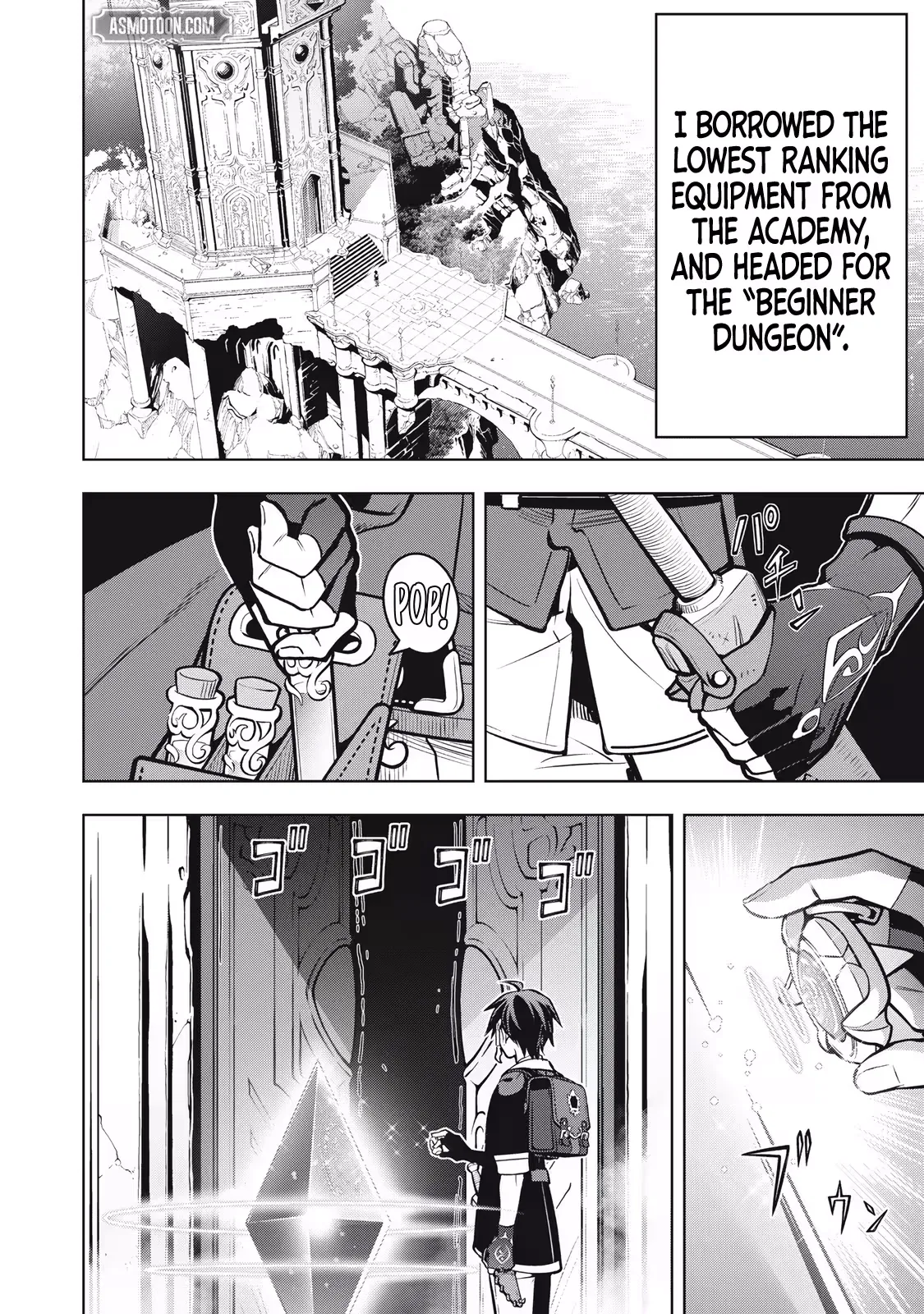 The Academy's Strongest Mob Healer ~ I Reincarnated as a Mob in a Death Game World, Got the Terrible Draw of "Healer" As My Job, and Became the Strongest Using My Knowledge of the Game Chapter 1.2 page 2