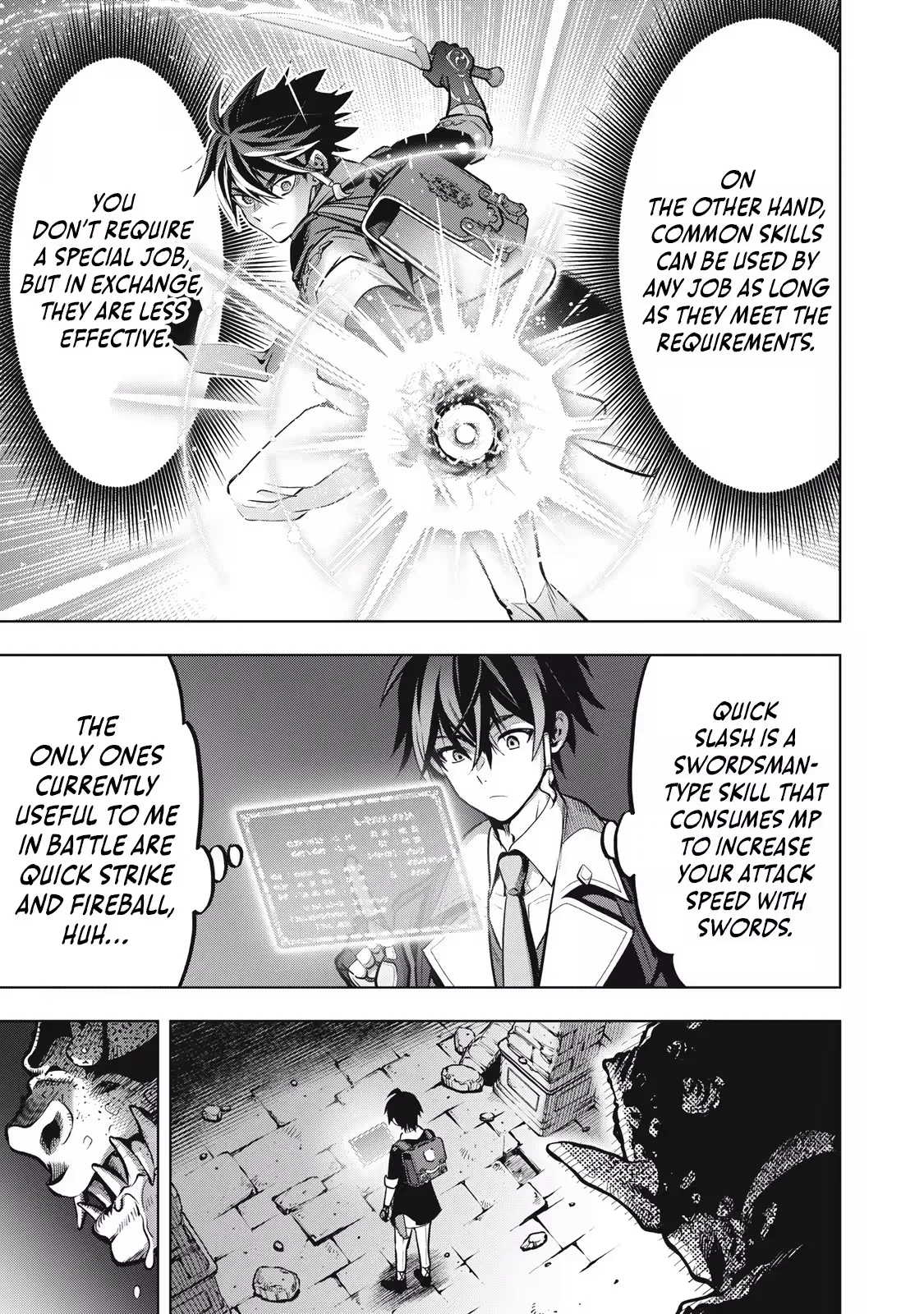 The Academy's Strongest Mob Healer ~ I Reincarnated as a Mob in a Death Game World, Got the Terrible Draw of "Healer" As My Job, and Became the Strongest Using My Knowledge of the Game Chapter 1.2 page 7