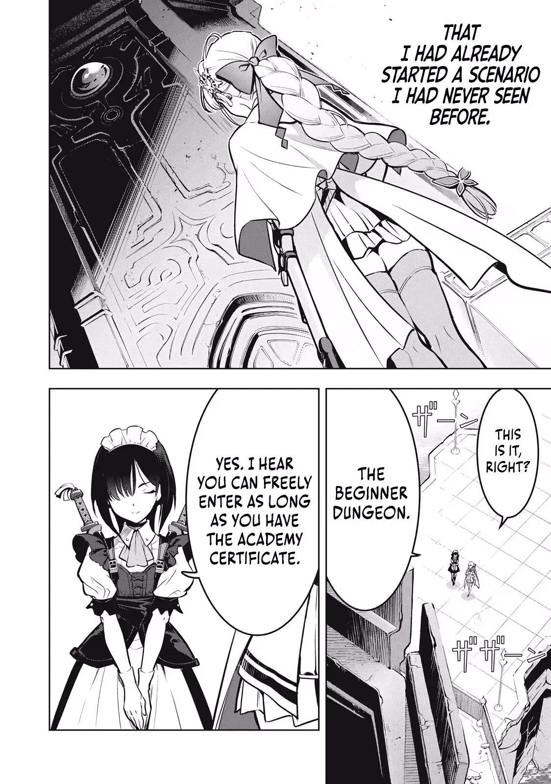 The Academy's Strongest Mob Healer ~ I Reincarnated as a Mob in a Death Game World, Got the Terrible Draw of "Healer" As My Job, and Became the Strongest Using My Knowledge of the Game Chapter 1.2 page 28