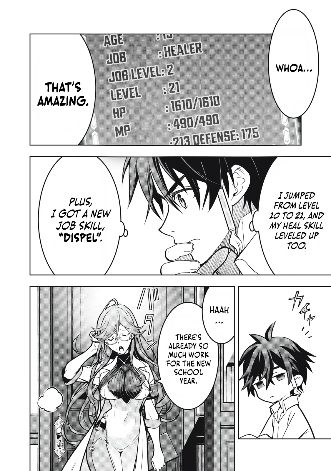 The Academy's Strongest Mob Healer ~ I Reincarnated as a Mob in a Death Game World, Got the Terrible Draw of "Healer" As My Job, and Became the Strongest Using My Knowledge of the Game Chapter 4 page 7