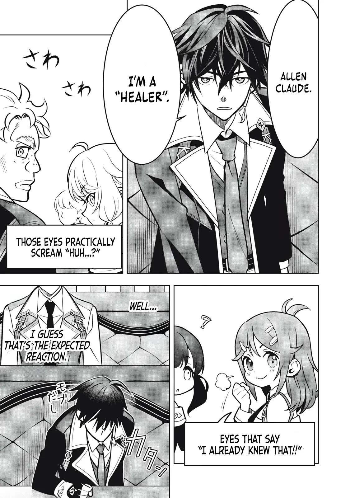 The Academy's Strongest Mob Healer ~ I Reincarnated as a Mob in a Death Game World, Got the Terrible Draw of "Healer" As My Job, and Became the Strongest Using My Knowledge of the Game Chapter 5.1 page 10