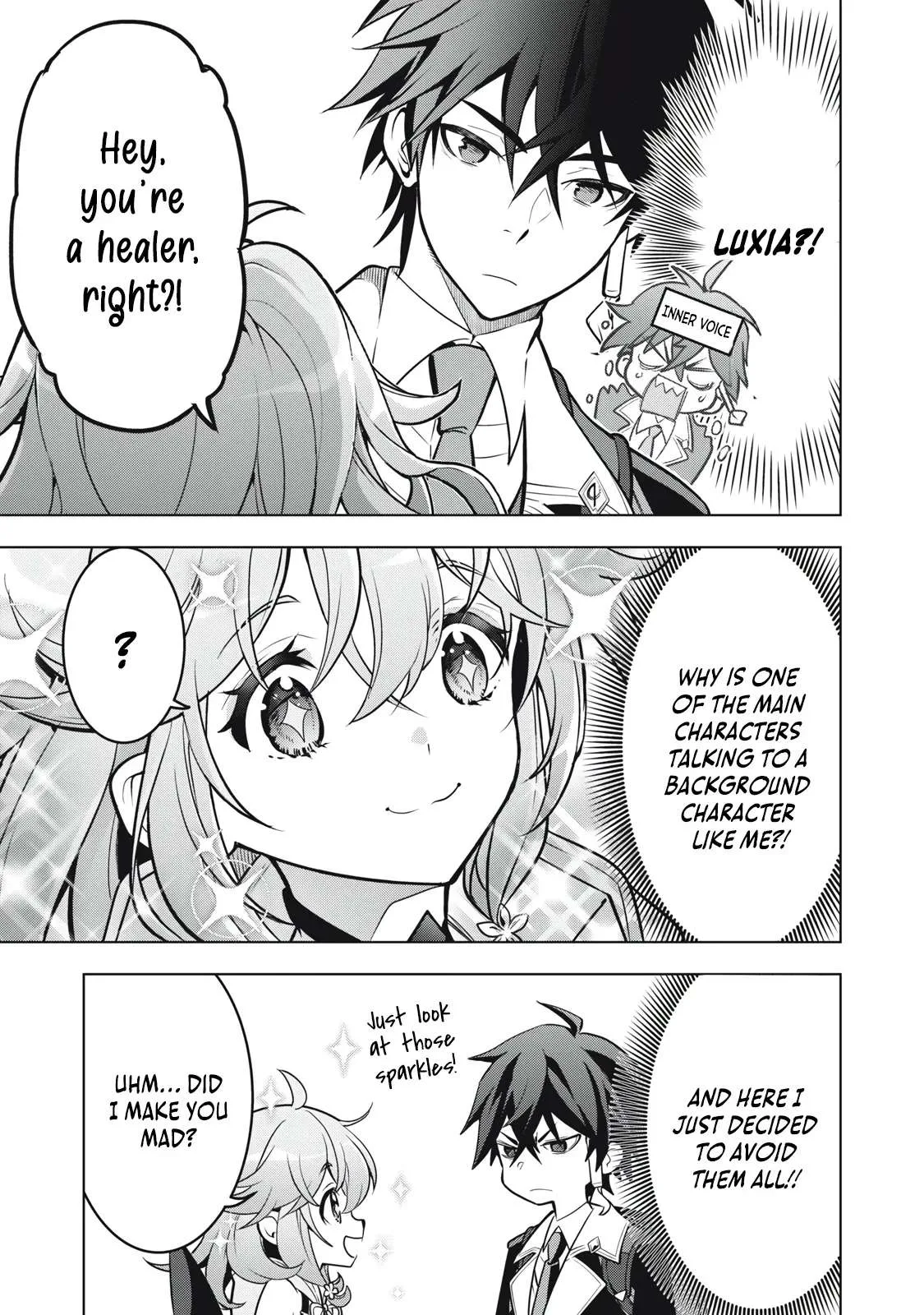 The Academy's Strongest Mob Healer ~ I Reincarnated as a Mob in a Death Game World, Got the Terrible Draw of "Healer" As My Job, and Became the Strongest Using My Knowledge of the Game Chapter 5.1 page 16