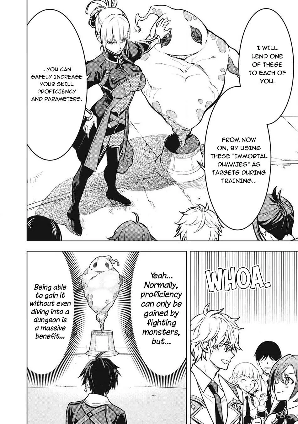 The Academy's Strongest Mob Healer ~ I Reincarnated as a Mob in a Death Game World, Got the Terrible Draw of "Healer" As My Job, and Became the Strongest Using My Knowledge of the Game Chapter 6 page 3