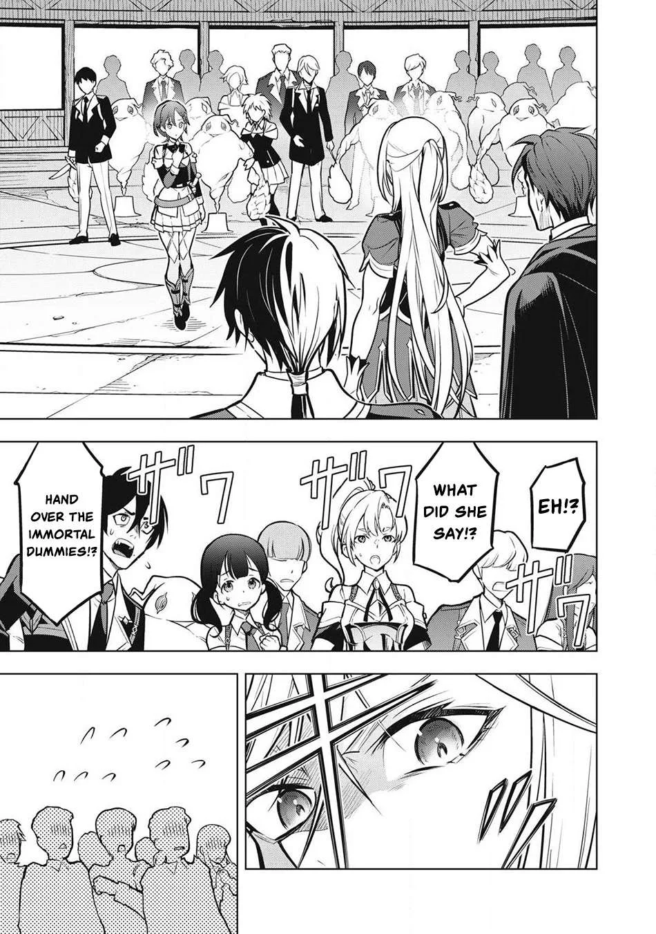 The Academy's Strongest Mob Healer ~ I Reincarnated as a Mob in a Death Game World, Got the Terrible Draw of "Healer" As My Job, and Became the Strongest Using My Knowledge of the Game Chapter 6 page 18