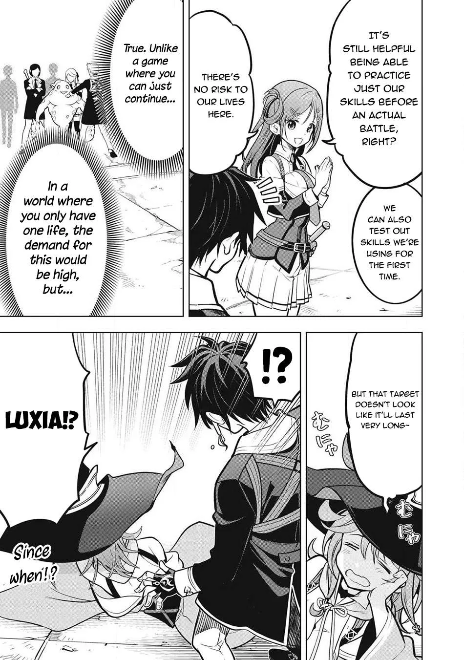 The Academy's Strongest Mob Healer ~ I Reincarnated as a Mob in a Death Game World, Got the Terrible Draw of "Healer" As My Job, and Became the Strongest Using My Knowledge of the Game Chapter 6 page 6