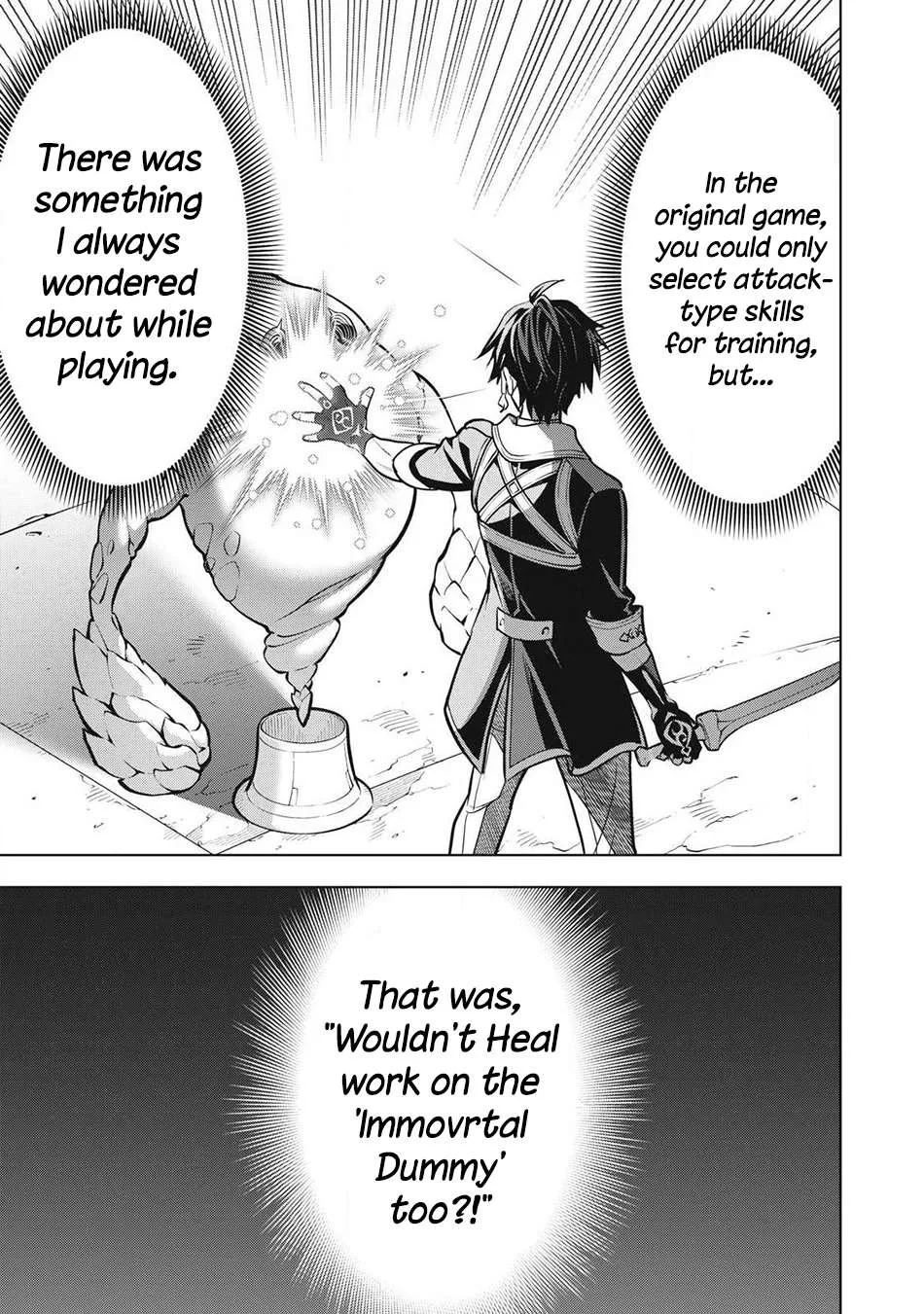 The Academy's Strongest Mob Healer ~ I Reincarnated as a Mob in a Death Game World, Got the Terrible Draw of "Healer" As My Job, and Became the Strongest Using My Knowledge of the Game Chapter 6 page 12