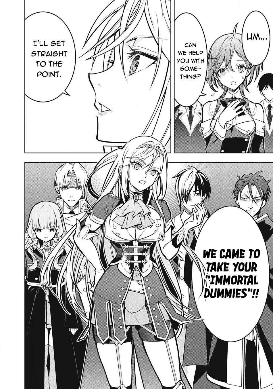 The Academy's Strongest Mob Healer ~ I Reincarnated as a Mob in a Death Game World, Got the Terrible Draw of "Healer" As My Job, and Became the Strongest Using My Knowledge of the Game Chapter 6 page 17