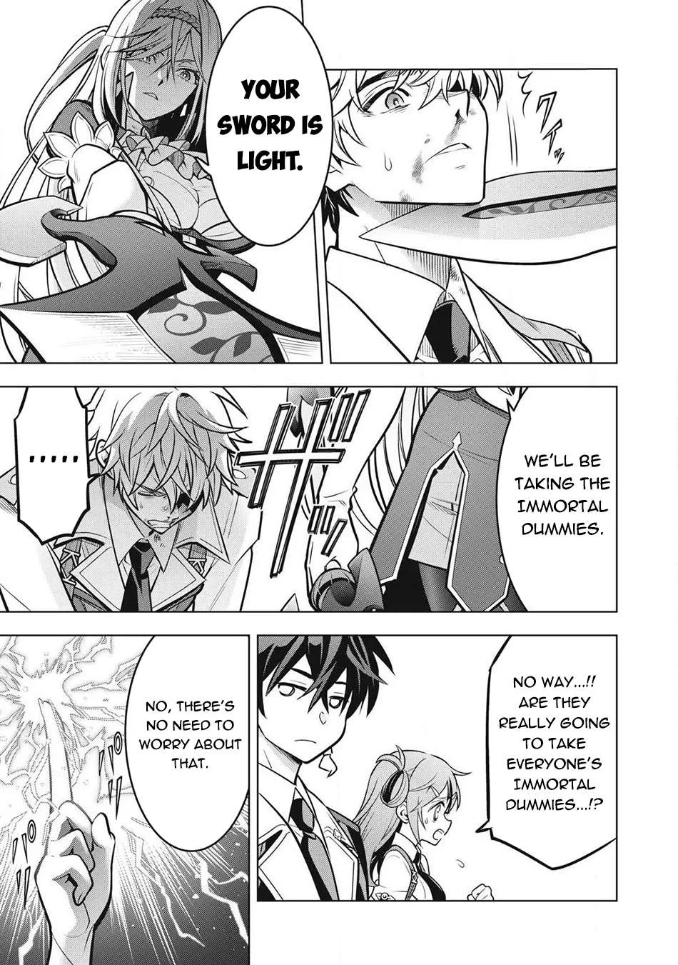 The Academy's Strongest Mob Healer ~ I Reincarnated as a Mob in a Death Game World, Got the Terrible Draw of "Healer" As My Job, and Became the Strongest Using My Knowledge of the Game Chapter 6 page 30