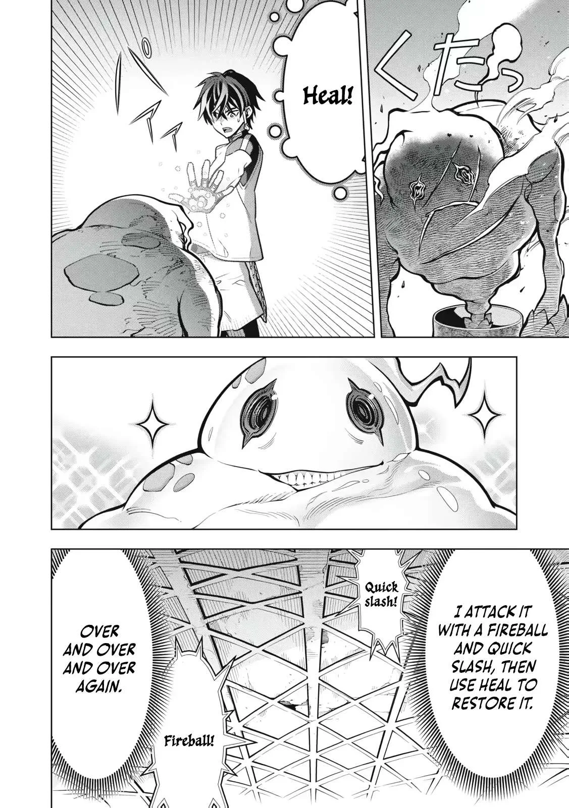 The Academy's Strongest Mob Healer ~ I Reincarnated as a Mob in a Death Game World, Got the Terrible Draw of "Healer" As My Job, and Became the Strongest Using My Knowledge of the Game Chapter 7.1 page 5