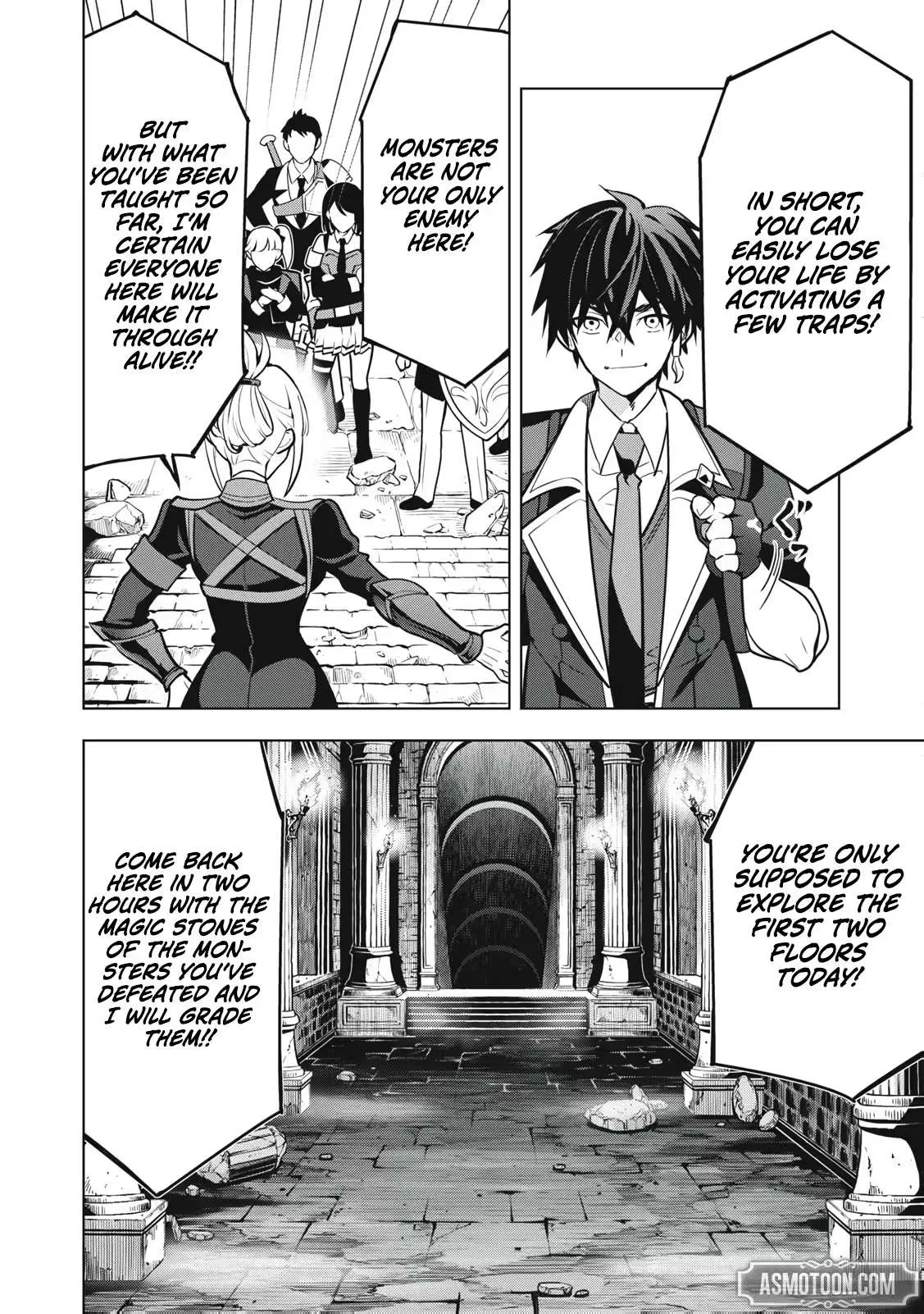 The Academy's Strongest Mob Healer ~ I Reincarnated as a Mob in a Death Game World, Got the Terrible Draw of "Healer" As My Job, and Became the Strongest Using My Knowledge of the Game Chapter 8.1 page 9