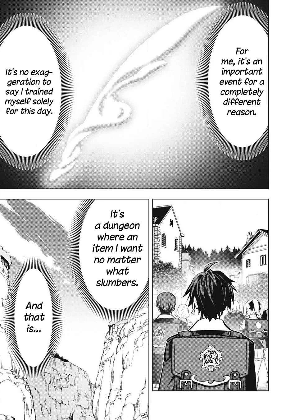 The Academy's Strongest Mob Healer ~ I Reincarnated as a Mob in a Death Game World, Got the Terrible Draw of "Healer" As My Job, and Became the Strongest Using My Knowledge of the Game Chapter 8 page 6