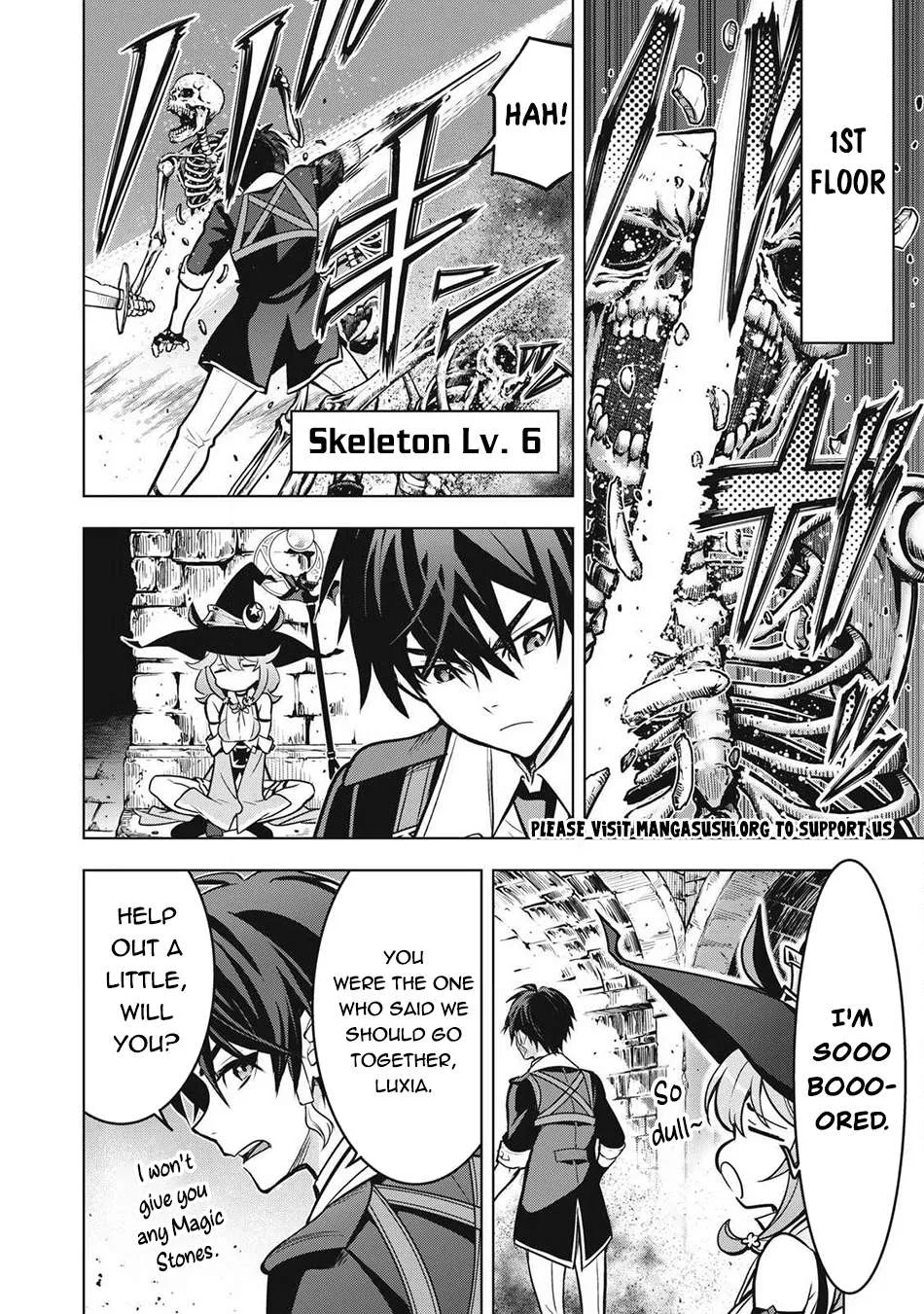 The Academy's Strongest Mob Healer ~ I Reincarnated as a Mob in a Death Game World, Got the Terrible Draw of "Healer" As My Job, and Became the Strongest Using My Knowledge of the Game Chapter 8 page 21