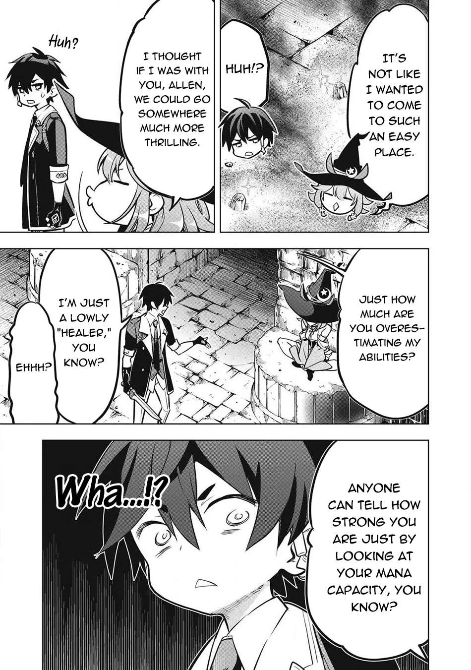 The Academy's Strongest Mob Healer ~ I Reincarnated as a Mob in a Death Game World, Got the Terrible Draw of "Healer" As My Job, and Became the Strongest Using My Knowledge of the Game Chapter 8 page 22