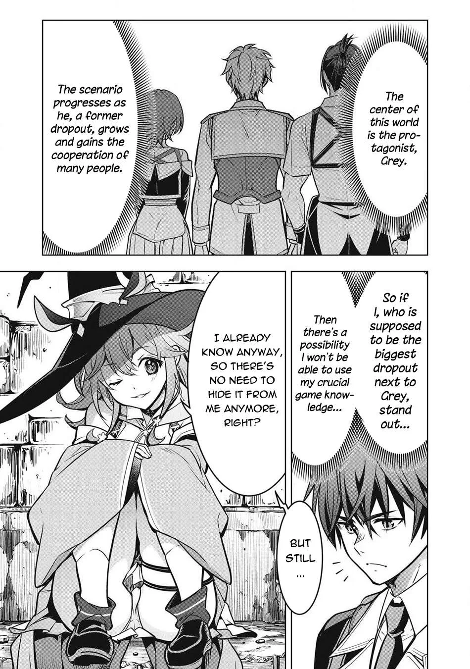 The Academy's Strongest Mob Healer ~ I Reincarnated as a Mob in a Death Game World, Got the Terrible Draw of "Healer" As My Job, and Became the Strongest Using My Knowledge of the Game Chapter 8 page 24