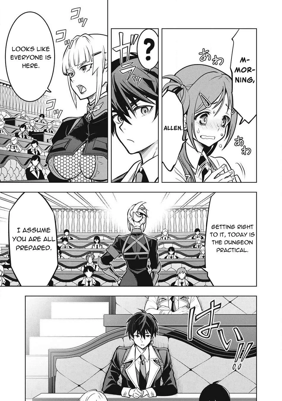 The Academy's Strongest Mob Healer ~ I Reincarnated as a Mob in a Death Game World, Got the Terrible Draw of "Healer" As My Job, and Became the Strongest Using My Knowledge of the Game Chapter 8 page 4