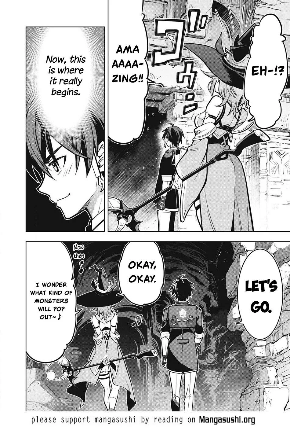 The Academy's Strongest Mob Healer ~ I Reincarnated as a Mob in a Death Game World, Got the Terrible Draw of "Healer" As My Job, and Became the Strongest Using My Knowledge of the Game Chapter 8 page 33