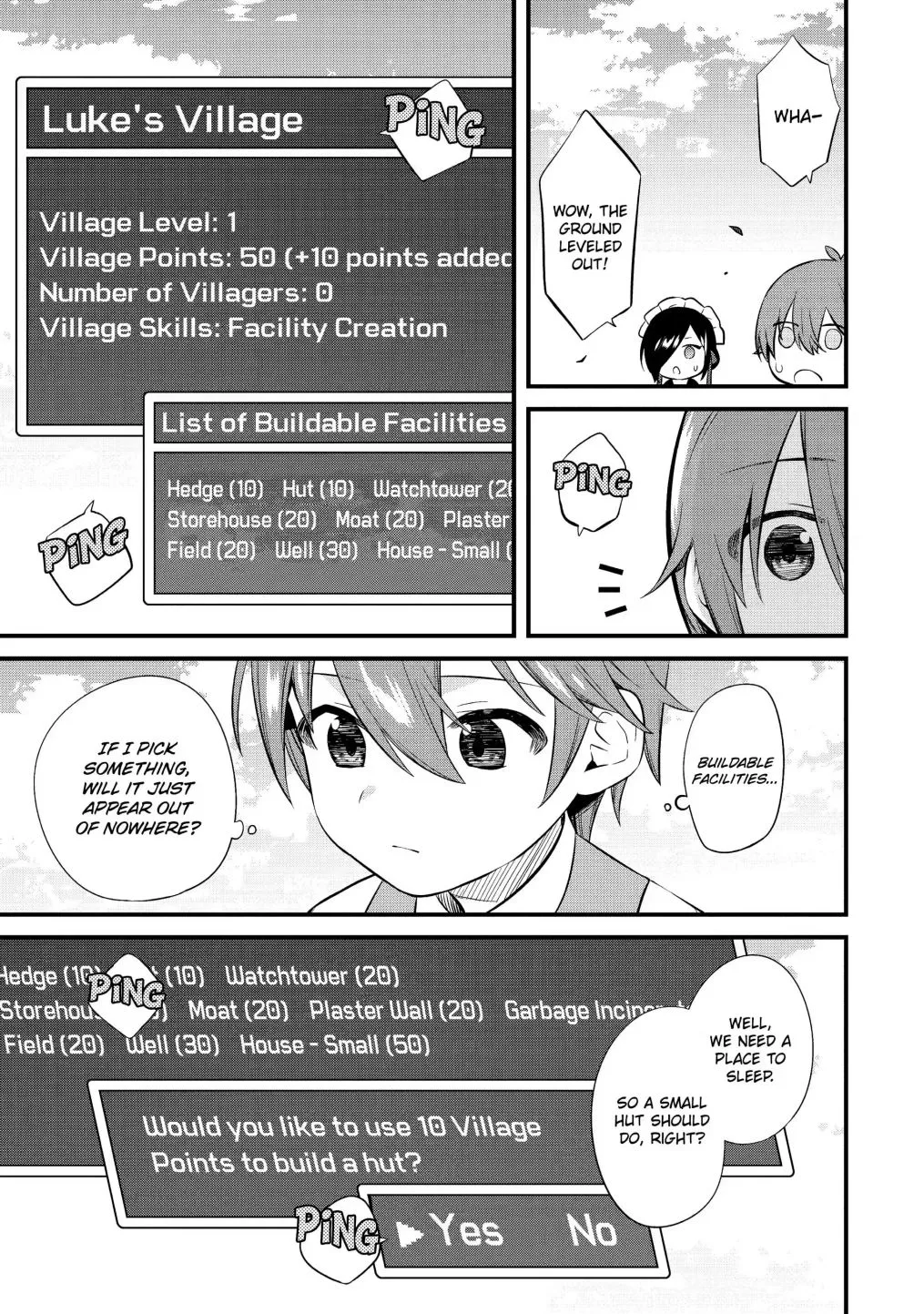The Amazing Village Creator: Slow Living with the Village Building Cheat Skill Chapter 1.3 page 1