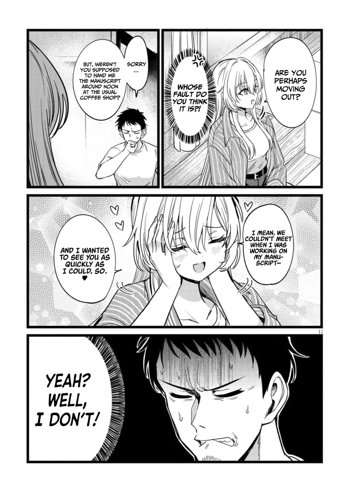 The Author I'm in Charge of Is a Monster. Chapter 3.2 page 2