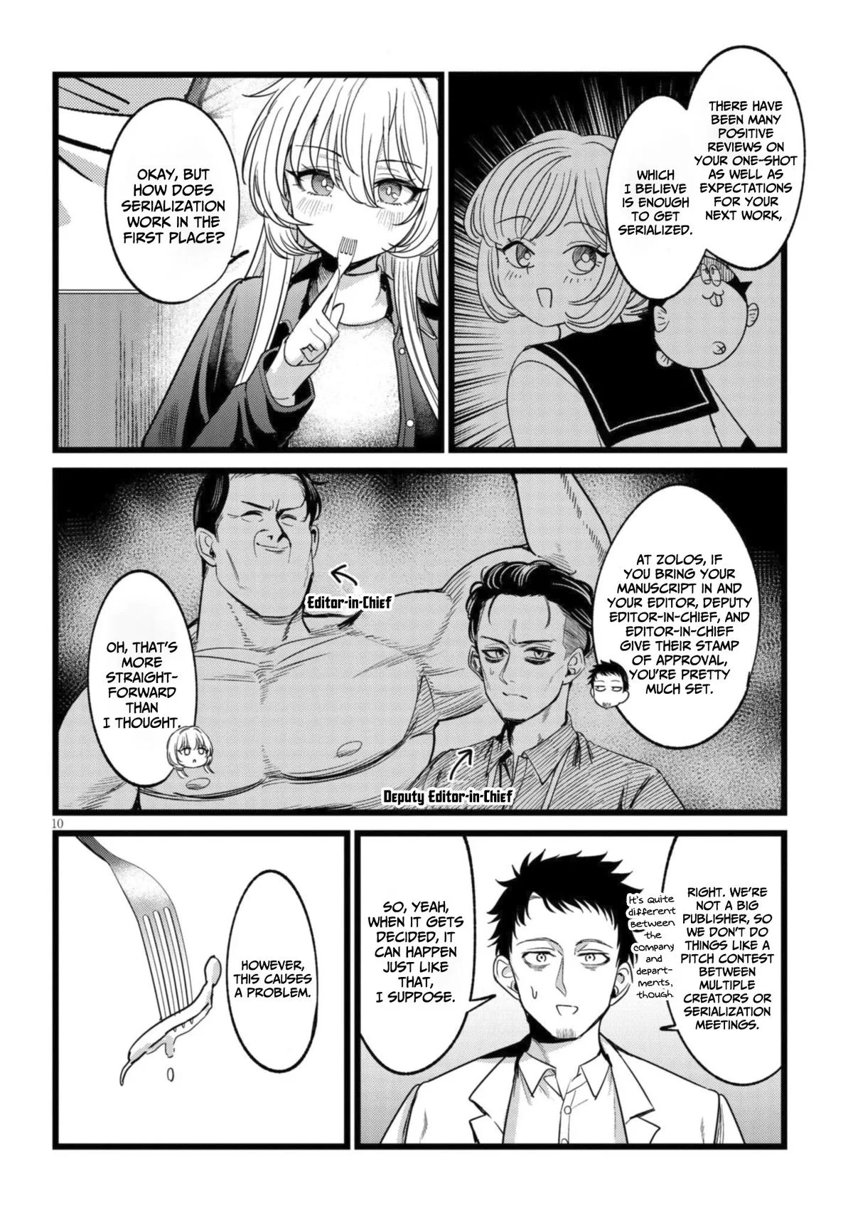 The Author I'm in Charge of Is a Monster. Chapter 6 page 11
