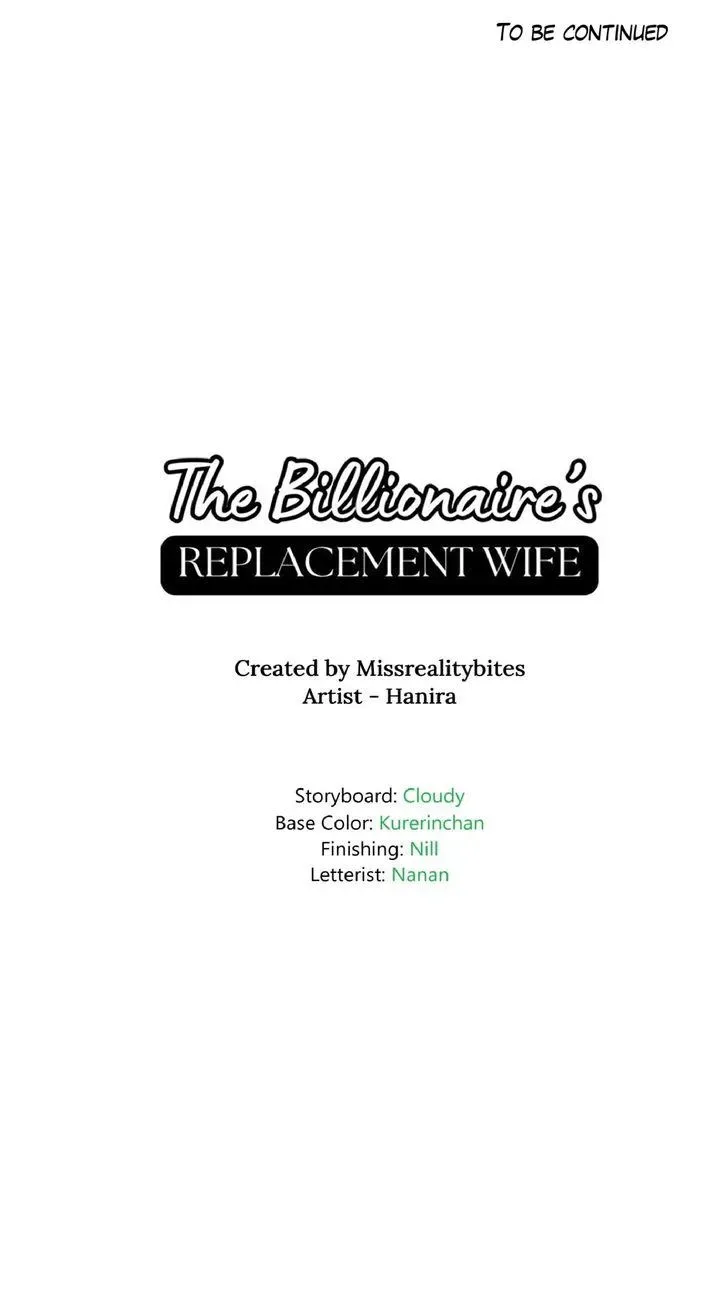 The Billionaire’s Replacement Wife Chapter 91 page 114