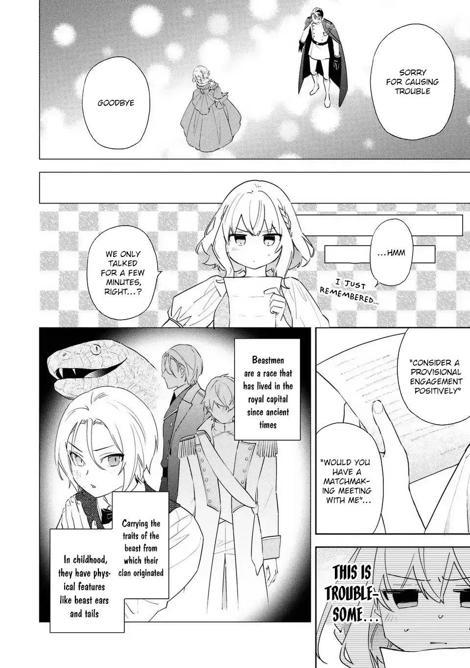 The Black Rabbit Count's Devoted Marriage Proposal. Chapter 1 page 20