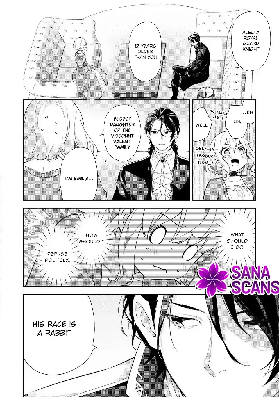 The Black Rabbit Count's Devoted Marriage Proposal. Chapter 1 page 34