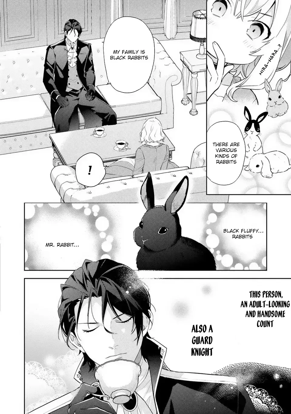 The Black Rabbit Count's Devoted Marriage Proposal. Chapter 1 page 36