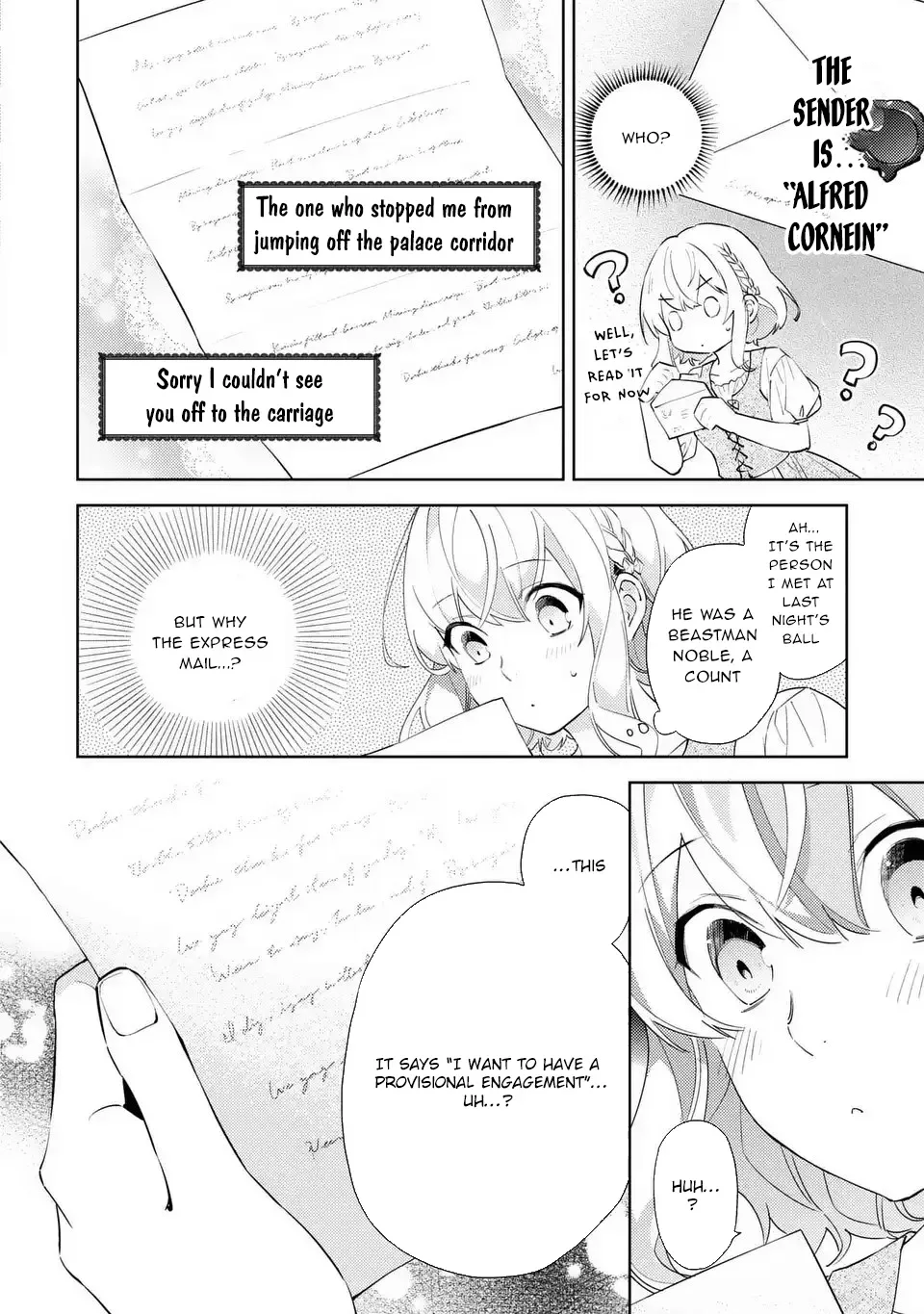 The Black Rabbit Count's Devoted Marriage Proposal. Chapter 1 page 8