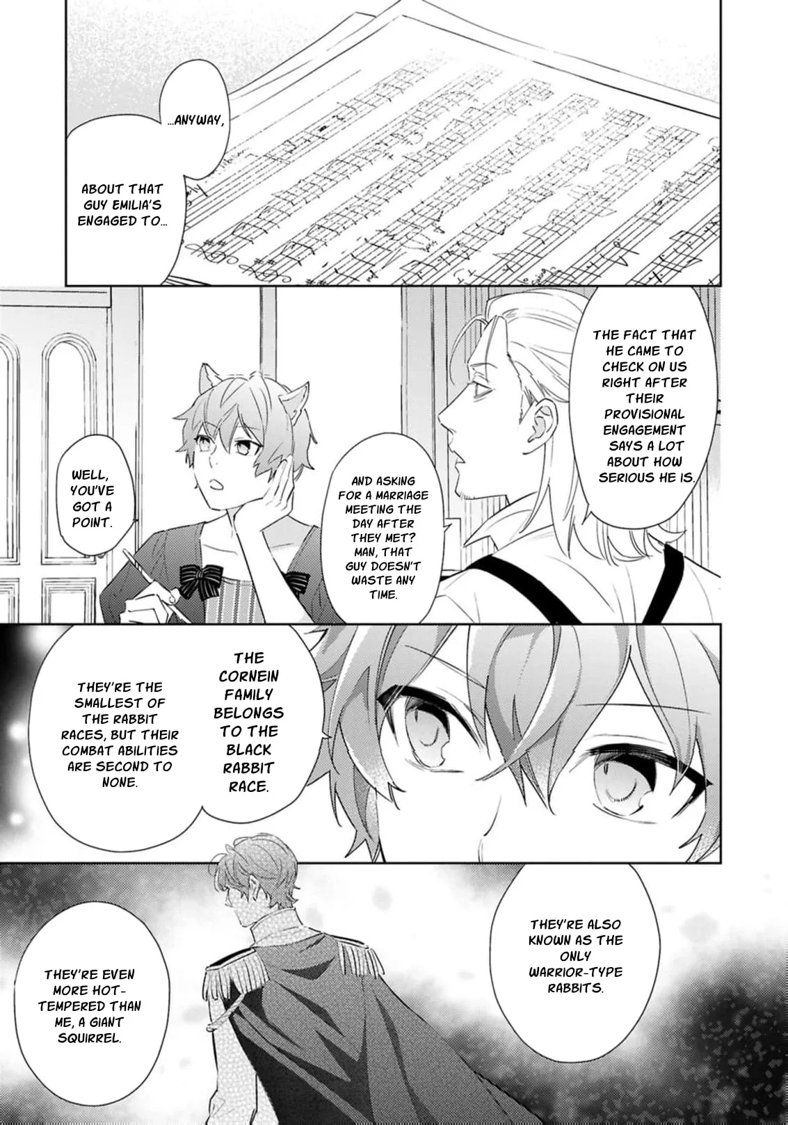 The Black Rabbit Count's Devoted Marriage Proposal. Chapter 11 page 9