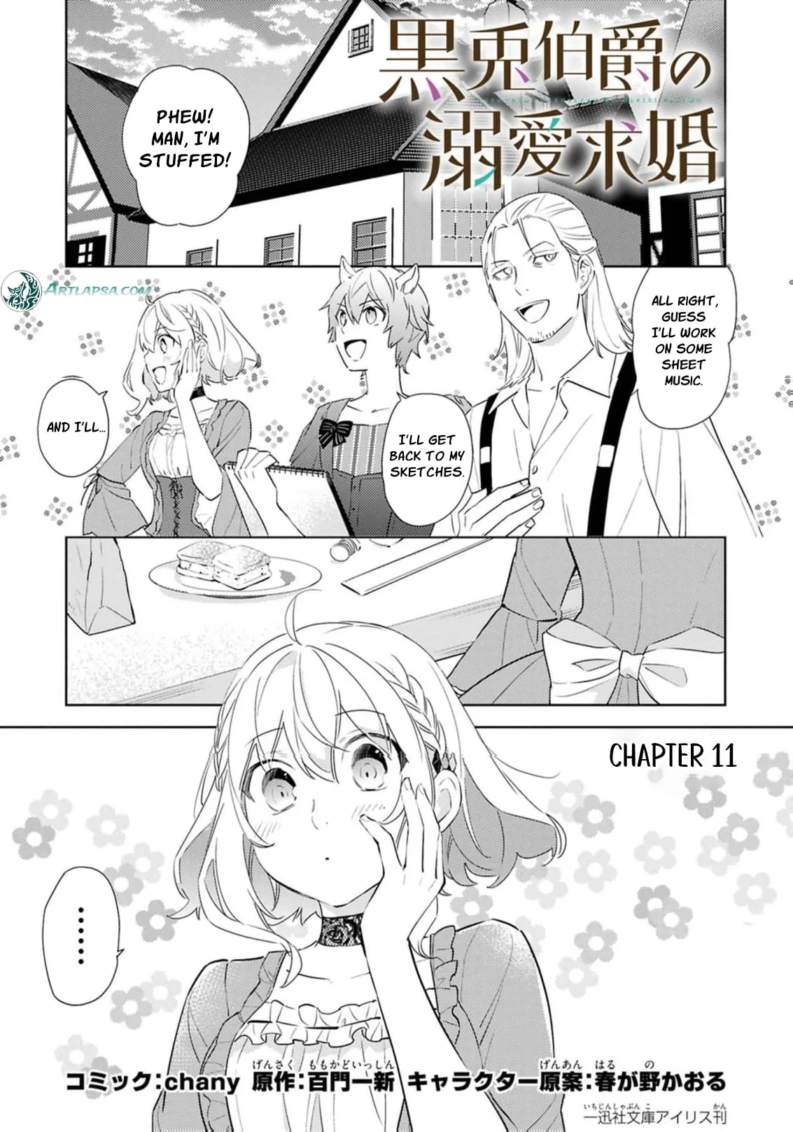 The Black Rabbit Count's Devoted Marriage Proposal. Chapter 11 page 5