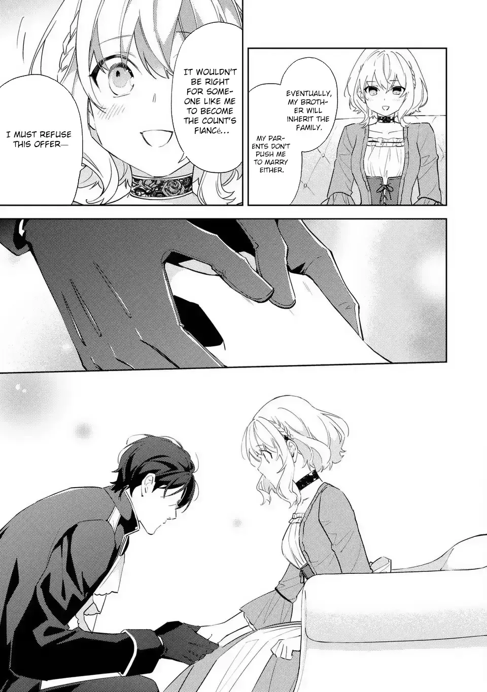 The Black Rabbit Count's Devoted Marriage Proposal. Chapter 2 page 5