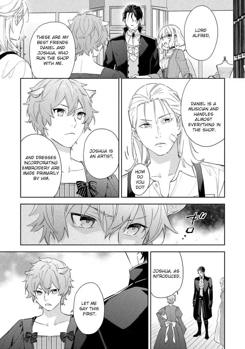 The Black Rabbit Count's Devoted Marriage Proposal. Chapter 3 page 7