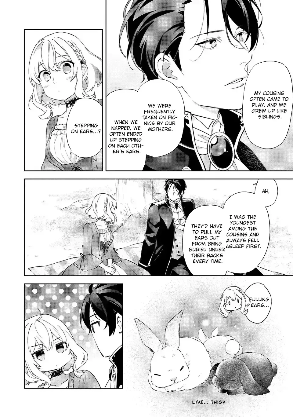 The Black Rabbit Count's Devoted Marriage Proposal. Chapter 4 page 2