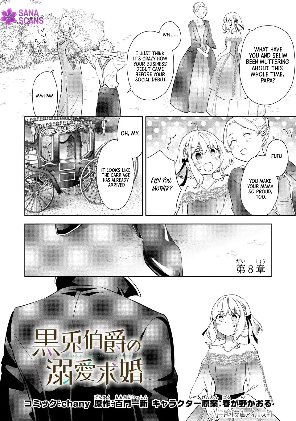 The Black Rabbit Count's Devoted Marriage Proposal. Chapter 8 page 2