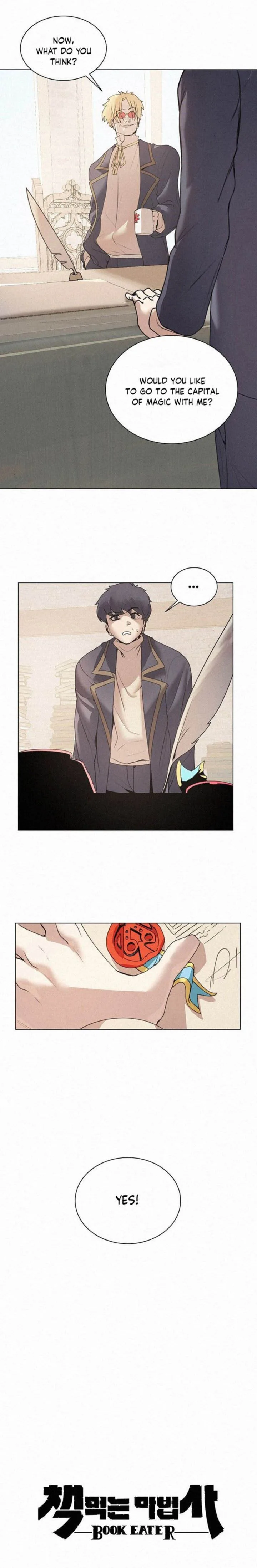 The Book Eating Magician Chapter 14 page 1