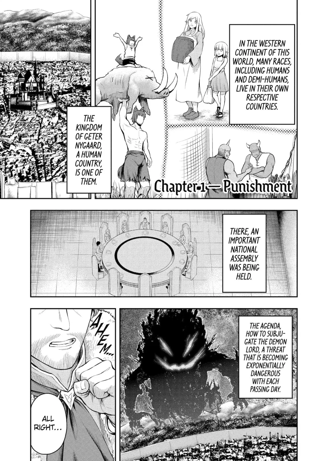 The Corrupt Guildmaster Is Beloved by the Banished Chapter 1.1 page 1