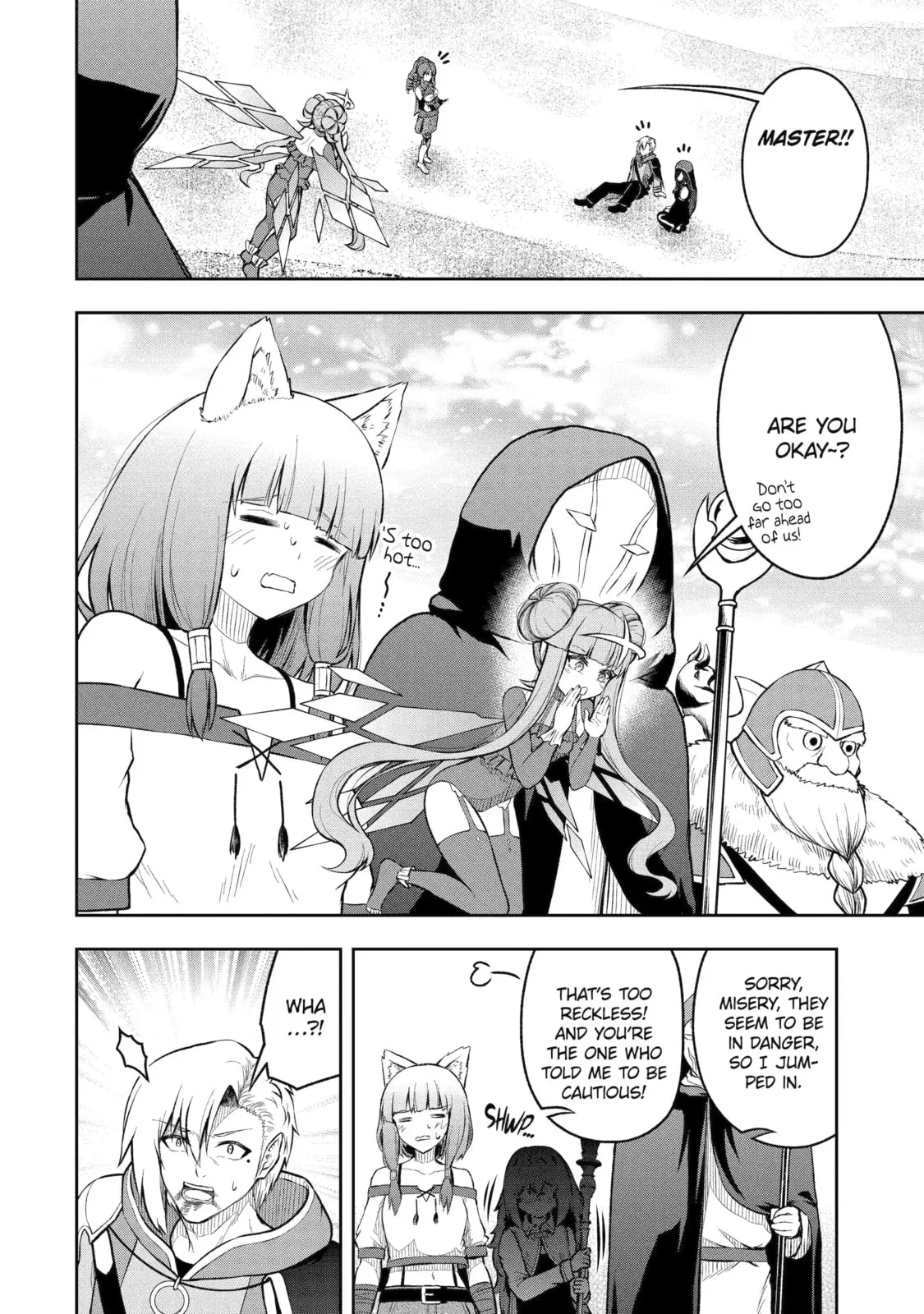 The Corrupt Guildmaster Is Beloved by the Banished Chapter 9.3 page 11
